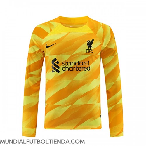 Camiseta Liverpool Portero Primera Equipación Replica 2023-24 mangas largas